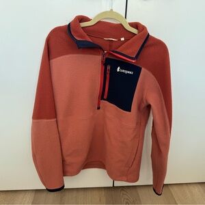 Cotopaxi Red and Blue Fleece Jacket